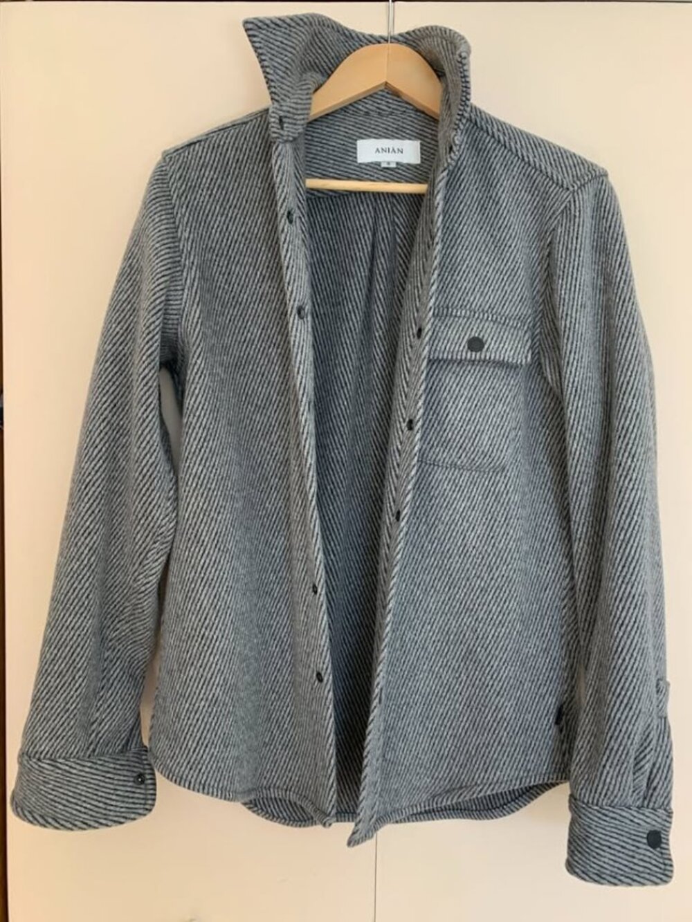 Anián Jericho Wool Shirt Jacket Small